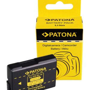 Battery EN-EL14 ENEL14 NIKON P7100 P7000 D5100 D3200 D3100