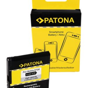 Battery Nokia BP-6MT E51 Nokia N81 N81-8GB N82 6720 classic